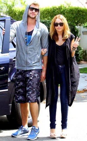 Miley Cyrus, Liam Hemsworth
