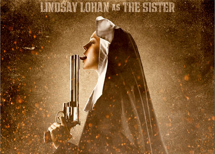 lindsay lohan machete. Lindsay Lohan, Machete Poster