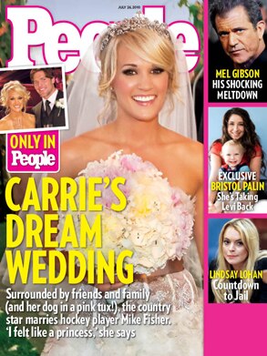 People Magazine Cover, Carrie Underwood 