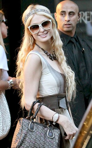 Paris Hilton Fame Pictures. Where's that friend to take the fall when you 