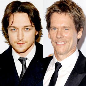 James McAvoy, Kevin Bacon