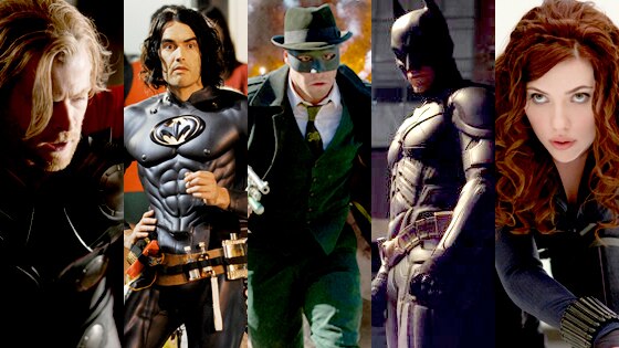 Chris Hemsworth, Russell Brand, Seth Rogen, Christian Bale, Scarlett Johansson