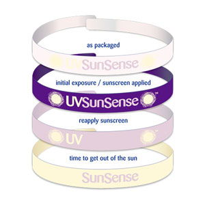 sunsense wristbands