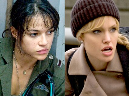 Michelle Rodriguez, Angelina Jolie