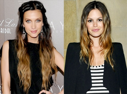 ashlee simpson hair ombre