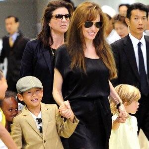 Angelina Jolie, Maddox, Pax, Zahara, Shiloh