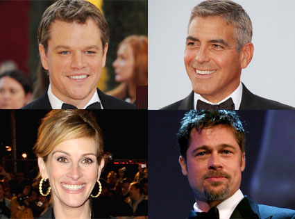 George Clooney And Brad Pitt Movies. Matt Damon, George Clooney,