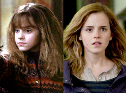 Emma Watson, Harry Potter, Sorcerer’s Stone, Deathly Hallows