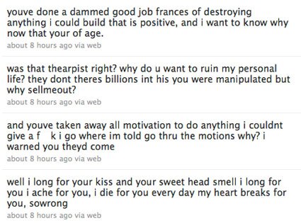 Courtney Love Tweets