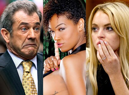Mel Gibson, Montana Fishburne, Lindsay Lohan
