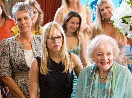 Jamie Curtis, Betty White, Kristen Bell, You Again