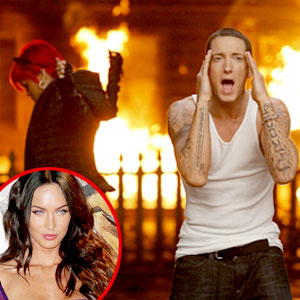 Eminem, Rihanna, Megan Fox