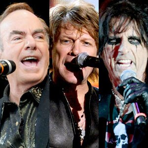 Neil Diamond, Bon Jovi, Alice Cooper