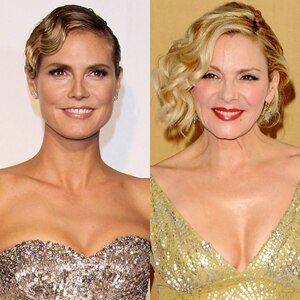 Heidi Klum, Kim Cattrall