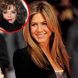 Jennifer Aniston, Joan Collins