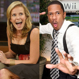 Chelsea Handler, Nick Cannon Chelsea Handler, Nick Cannon