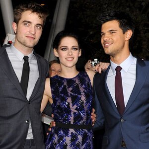 Robert Pattinson, Kristen Stewart, Taylor Lautner 