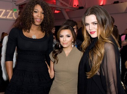 Seren Williams, Eva Longoria, Khloe Kardashian Odom Seren Williams, Eva Longoria, Khloe Kardashian Odom