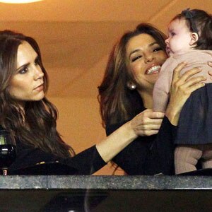 Victoria Beckham, Harper Beckham, Eva Longoria