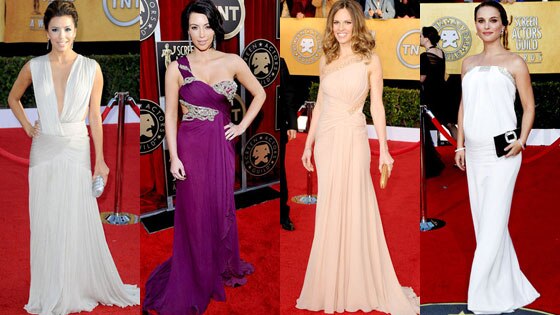 Eva Longoria Parker, Kim Kardashian, Hilary Swank, Natalie Portman