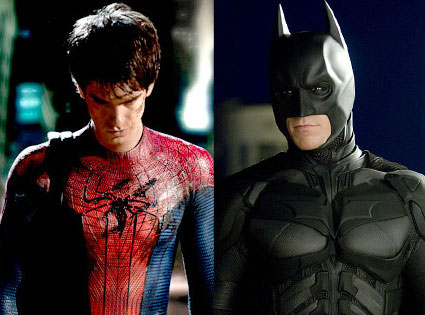 Christian Bale, Andrew Garfield, Spiderman, Batman
