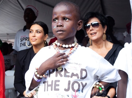 Kim Kardashian, Kris Jenner, Haiti