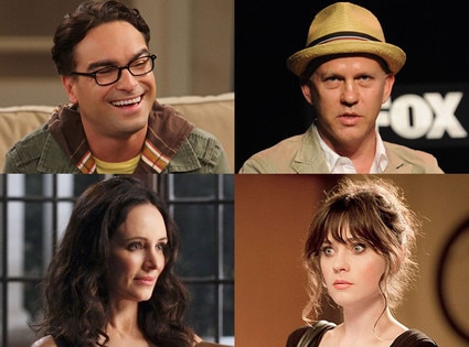 Zooey Deschanel, Ryan Murphy, Johnny Galecki, Madeleine Stowe