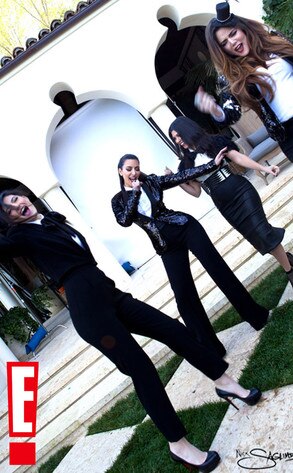 Kim Kardashian, Kourtney Kardashian, Kylie Jenner, Khloe Kardashian