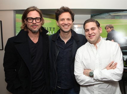Brad Pitt, Bennett Miller, Jonah Hill Brad Pitt, Bennett Miller, Jonah Hill