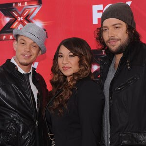Chris Rene, Melanie Amaro, Josh Krajcik, THE X FACTOR