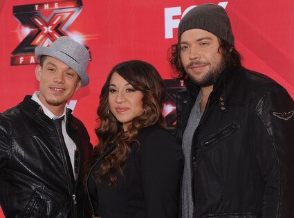 Chris Rene, Melanie Amaro, Josh Krajcik, THE X FACTOR