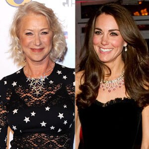 Helen Mirren, Kate Middleton