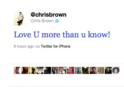 Chris Brown Twitter
