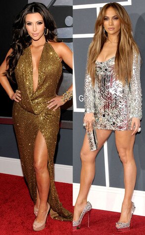 Kim Kardashian, Jennifer Lopez