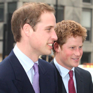 Prince+william+and+harry+young