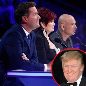 Americas Got Talent, Piers Morgan, Sharon Osbourne, Howie Mandel, Donald Trump