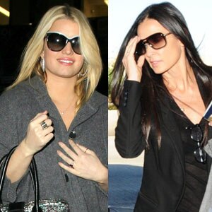 Demi Moore, Jessica Simpson
