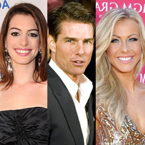 Julianne Hough, Tom Cruise, Anne Hathaway
