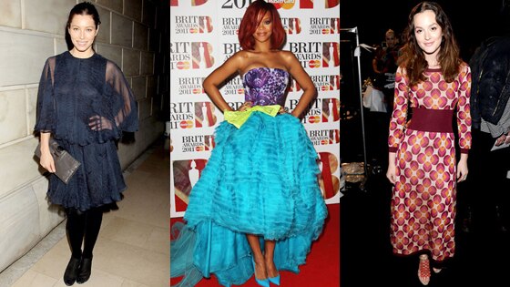 Jessica Biel, Rihanna, Leighton Meester