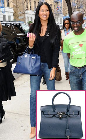 If you want to emulate Kimora Lee Simmons' style a Birkin is a must