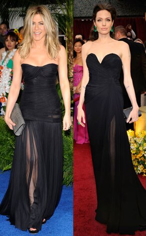 Jennifer Aniston, Angelina Jolie
