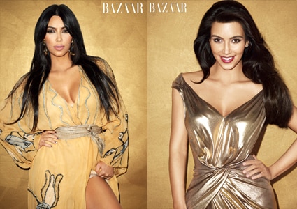 Kim Kardashian, Harpers Bazaar