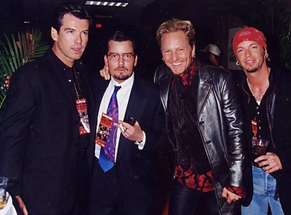 Charlie Sheen, Pierce Brosnan, Matt Sorum, Bret Michaels