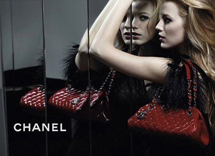 Blake Lively Chanel Ad Chanel Blair Waldorf would be fuming