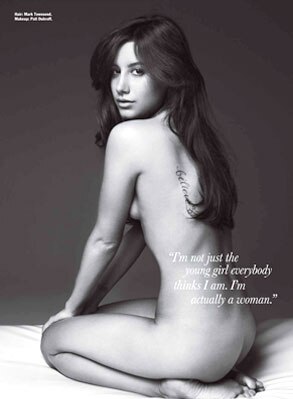 Ashley Tisdale, Allure Magazine