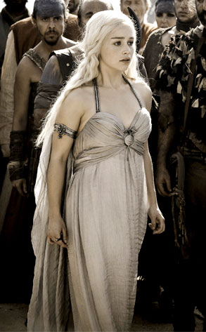 game of thrones hbo dire wolves. Game of Thrones: Emilia Clarke