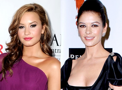 Demi Lovato Catherine Zeta-Jones