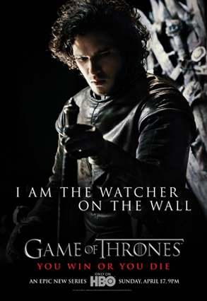 game of thrones poster. Game of Thrones, Kit Harington