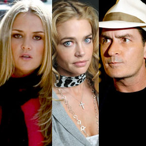 Charlie Sheen, Brooke Mueller, Denise Richards Charlie Sheen, Brooke Mueller, Denise Richards