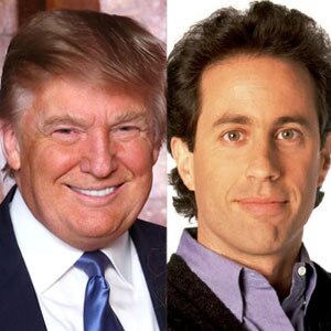 Donald Trump, Jerry Seinfeld